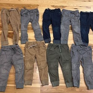 Lot of 9 Cat & Jack Target toddler boys 3T jogger pants